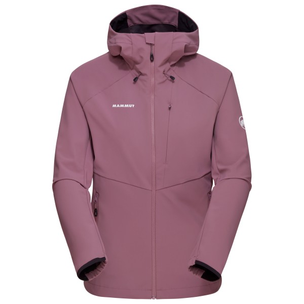 Mammut - Women's Ultimate Comfort Softshell Hooded Jacket - Softshelljacke Gr XL lila von mammut