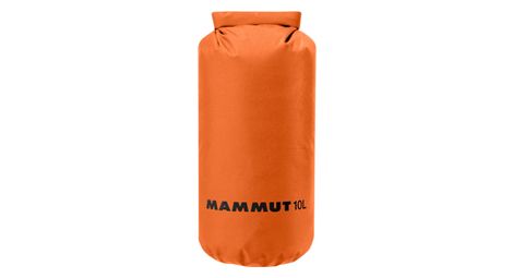 mammut wasserdichte tasche drybag light orange 10l von mammut