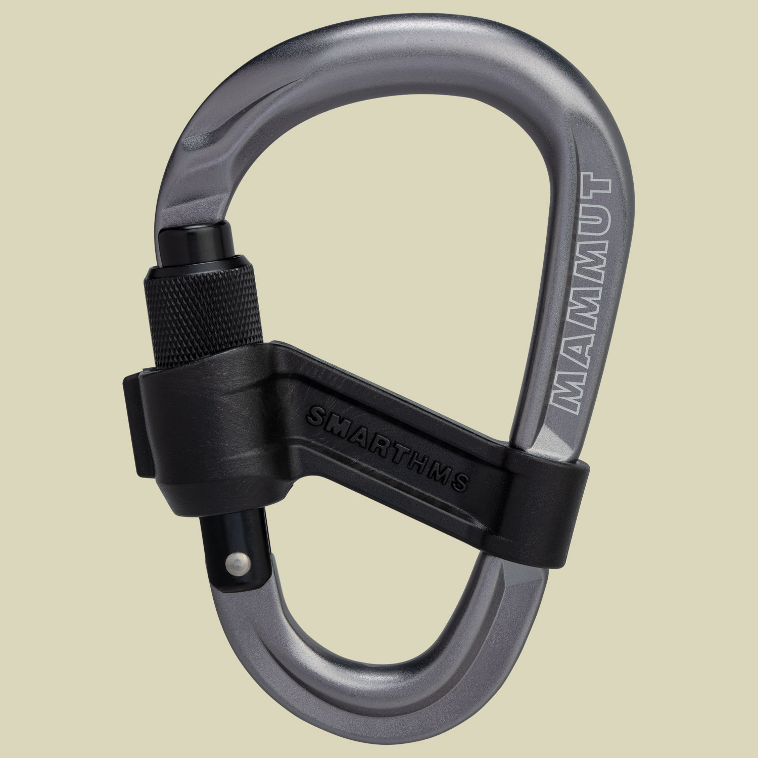 Smart HMS 2.0 Screwgate Karabiner grey one size Smart HMS 2.0 Screwgate Karabiner grey one size von mammut