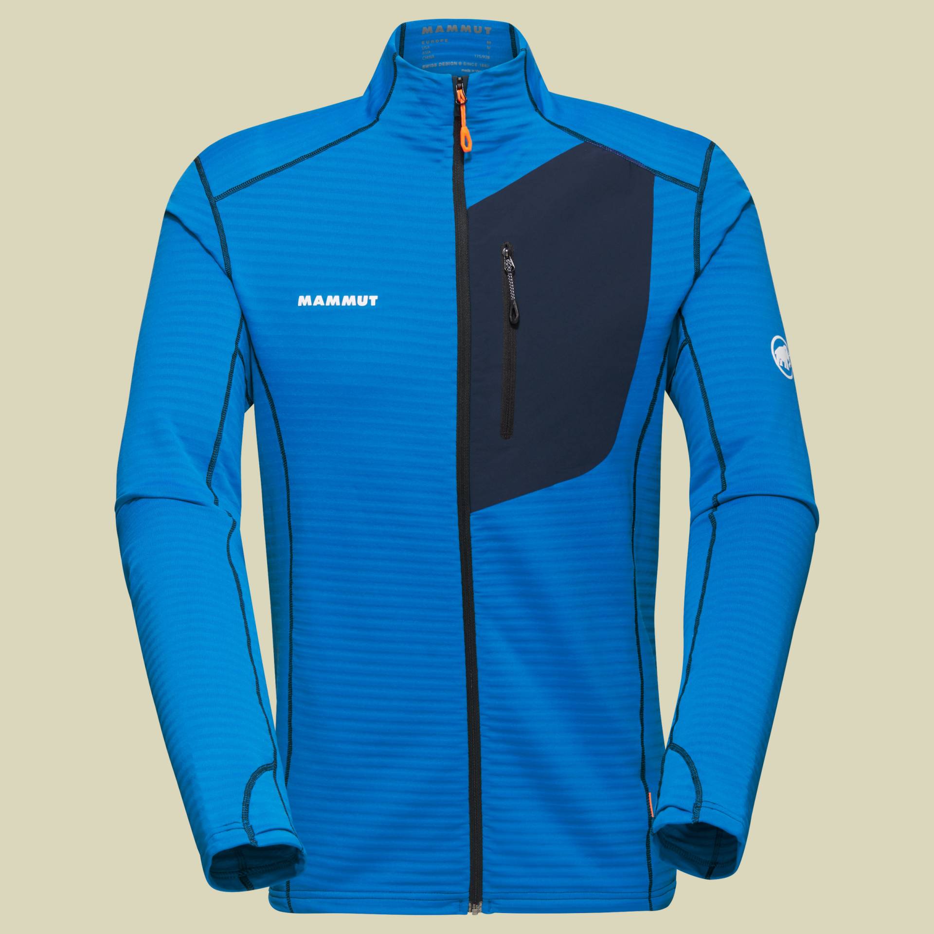 Taiss Light ML Jacket Men blau S - azurit-marine Taiss Light ML Jacket Men blau S - azurit-marine von mammut