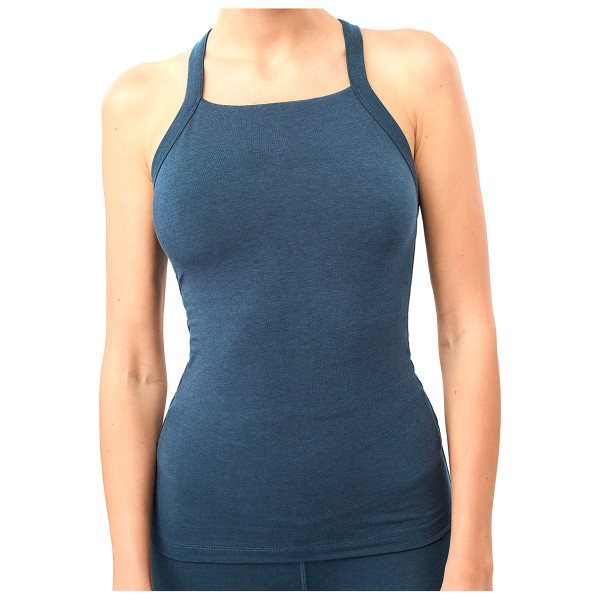 Mandala - Women's Define Tank - Yogatank Gr L blau von mandala