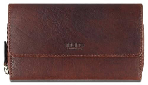 mano Don Simon - Damengeldbörse 18 cm braun mano Don Simon - Damengeldbörse 18 cm braun von mano
