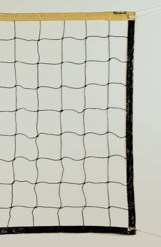 Markwort Volleyballnetz aus Polyethylen, Schwarz von markwort