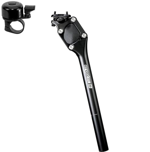 1 x Ergotec Alu Fahrrad Sattelstütze PM-705N Ø 31,6 mm/L 350 mm schwarz/Sand Sicherheitslevel 5 inkl. Fahrradklingel 1 x Ergotec Alu Fahrrad Sattelstütze PM-705N Ø 31,6 mm/L 350 mm schwarz/Sand Sicherheitslevel 5 inkl. Fahrradklingel von maxxi4you