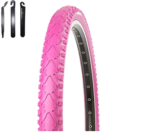 1 x Kenda K-935 Fahrradreifen Fahrradmantel Pink 40-622 (28 x 1,5) inkl. Reifenheber von maxxi4you