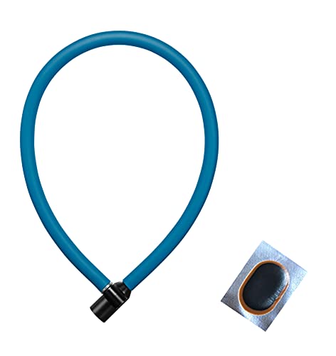Axa Resolute 6-60 Petrol Blue Kabelschloss - 60 cm Länge - Durchmesser 6 mm inkl. Schlauchflicken Axa Resolute 6-60 Petrol Blue Kabelschloss - 60 cm Länge - Durchmesser 6 mm inkl. Schlauchflicken von maxxi4you