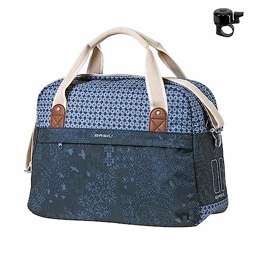 Basil Bohème - Fahrrad Schultertasche - 18 Liter - blau inkl. Fahrradklingel Basil Bohème - Fahrrad Schultertasche - 18 Liter - blau inkl. Fahrradklingel von maxxi4you