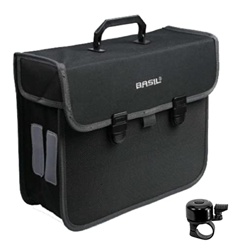 Basil Malaga XL Fahrrad Tasche Packtasche Gepäckträgertasche 17 Ltr. inkl. Fahrradklingel Basil Malaga XL Fahrrad Tasche Packtasche Gepäckträgertasche 17 Ltr. inkl. Fahrradklingel von maxxi4you