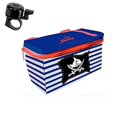 Capt`n Sharky Lenkertasche Kinderfahrrad Tasche Vorderradtasche inkl. Fahrradklingel Capt`n Sharky Lenkertasche Kinderfahrrad Tasche Vorderradtasche inkl. Fahrradklingel von maxxi4you