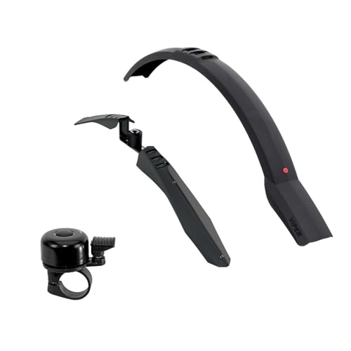 Hebie Viper 751 und Viper XF 726F Fahrrad Schutzblech-Set - 26" bis 29" inkl. Fahrradklingel Hebie Viper 751 und Viper XF 726F Fahrrad Schutzblech-Set - 26" bis 29" inkl. Fahrradklingel von maxxi4you