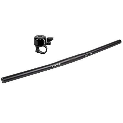 M-Wave MTB Lenker Alu Flatbar 620 mm Schwarz inkl. Fahrradklingel M-Wave MTB Lenker Alu Flatbar 620 mm Schwarz inkl. Fahrradklingel von maxxi4you