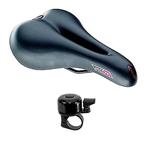 Point Endzone Sattel Treckking MTB Fahrrad Herren Sattel Vacuum Technique Gel inkl. Fahrradgklingel Point Endzone Sattel Treckking MTB Fahrrad Herren Sattel Vacuum Technique Gel inkl. Fahrradgklingel von maxxi4you