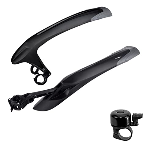 RBRL RL-990F/R Schutzblech-Set Spritzschutz für MTB 24-29" Schwarz inkl. Fahrradklingel RBRL RL-990F/R Schutzblech-Set Spritzschutz für MTB 24-29" Schwarz inkl. Fahrradklingel von maxxi4you