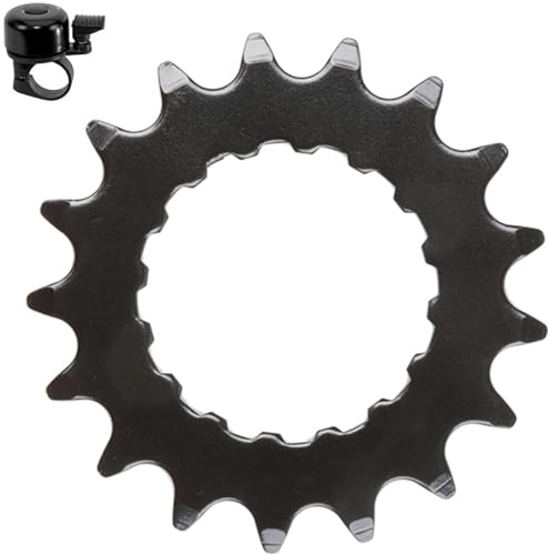 Samox E-Bike Kettenblatt 1/2 x 3/32 17 Zähne Stahl schwarz inkl. maxxi4you Fahrradklingel Samox E-Bike Kettenblatt 1/2 x 3/32 17 Zähne Stahl schwarz inkl. maxxi4you Fahrradklingel von maxxi4you