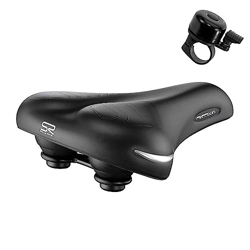 Selle Royal Freedom Strengtex Unisex Fahrradsattel Schwarz inkl. 1 Fahrradklingel Selle Royal Freedom Strengtex Unisex Fahrradsattel Schwarz inkl. 1 Fahrradklingel von maxxi4you