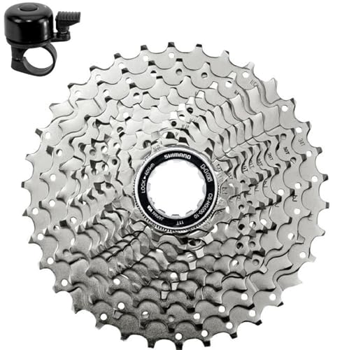 Shimano Tiagra CS-HG500 Zahnkranz 10-Fach 11-34 Zähne inkl. Fahrradklingel von maxxi4you