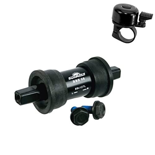 Sunrace Fahrrad Innenlager für Gazelle BBS 08 Ø 38 L :127 inkl. 1 x Fahrradklingel Sunrace Fahrrad Innenlager für Gazelle BBS 08 Ø 38 L :127 inkl. 1 x Fahrradklingel von maxxi4you