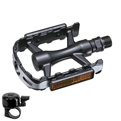 Union 9/16 Pedal SP-2600 CrMo Achse Schwarz/Silber inkl. Fahrradklingel Union 9/16 Pedal SP-2600 CrMo Achse Schwarz/Silber inkl. Fahrradklingel von maxxi4you