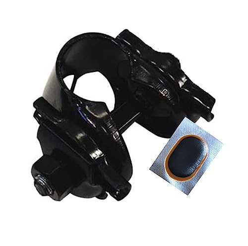 Universal Stahl-Sattelklemmring Sattelkloben Kerzensattelstützen mit 22.2 mm Durchmesser Schwarz inkl. Schlauchflicken Universal Stahl-Sattelklemmring Sattelkloben Kerzensattelstützen mit 22.2 mm Durchmesser Schwarz inkl. Schlauchflicken von maxxi4you