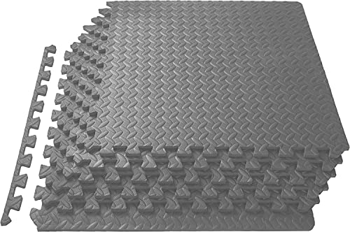 Meisterhome - 60x60x1cm - 21 Stuck - 7.56 m² - Anthrazit Schutzmatten Set Puzzlematte Bodenschutz Matte - Puzzle Bodenschutzmatten Unterlegmatte | Fitnessmatte Turnmatte Sportmatte Trainingsmatte Meisterhome - 60x60x1cm - 21 Stuck - 7.56 m² - Anthrazit Schutzmatten Set Puzzlematte Bodenschutz Matte - Puzzle Bodenschutzmatten Unterlegmatte | Fitnessmatte Turnmatte Sportmatte Trainingsmatte von Meisterhome
