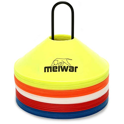 meiwar Markierungshütchen 50er Set mit Halter und Tasche Mehrfarbig meiwar Markierungshütchen 50er Set mit Halter und Tasche Mehrfarbig von meiwar