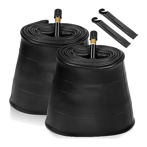melairo 2er-Pack 20 X 4,0 Fatbike- mit AV-32-Mm-Ventil, Fahrradschläuche mit 2 Reifenhebern, für Rennrad-/Mountain-/E-Bike-Ersatzteilzubehör melairo 2er-Pack 20 X 4,0 Fatbike- mit AV-32-Mm-Ventil, Fahrradschläuche mit 2 Reifenhebern, für Rennrad-/Mountain-/E-Bike-Ersatzteilzubehör von melairo