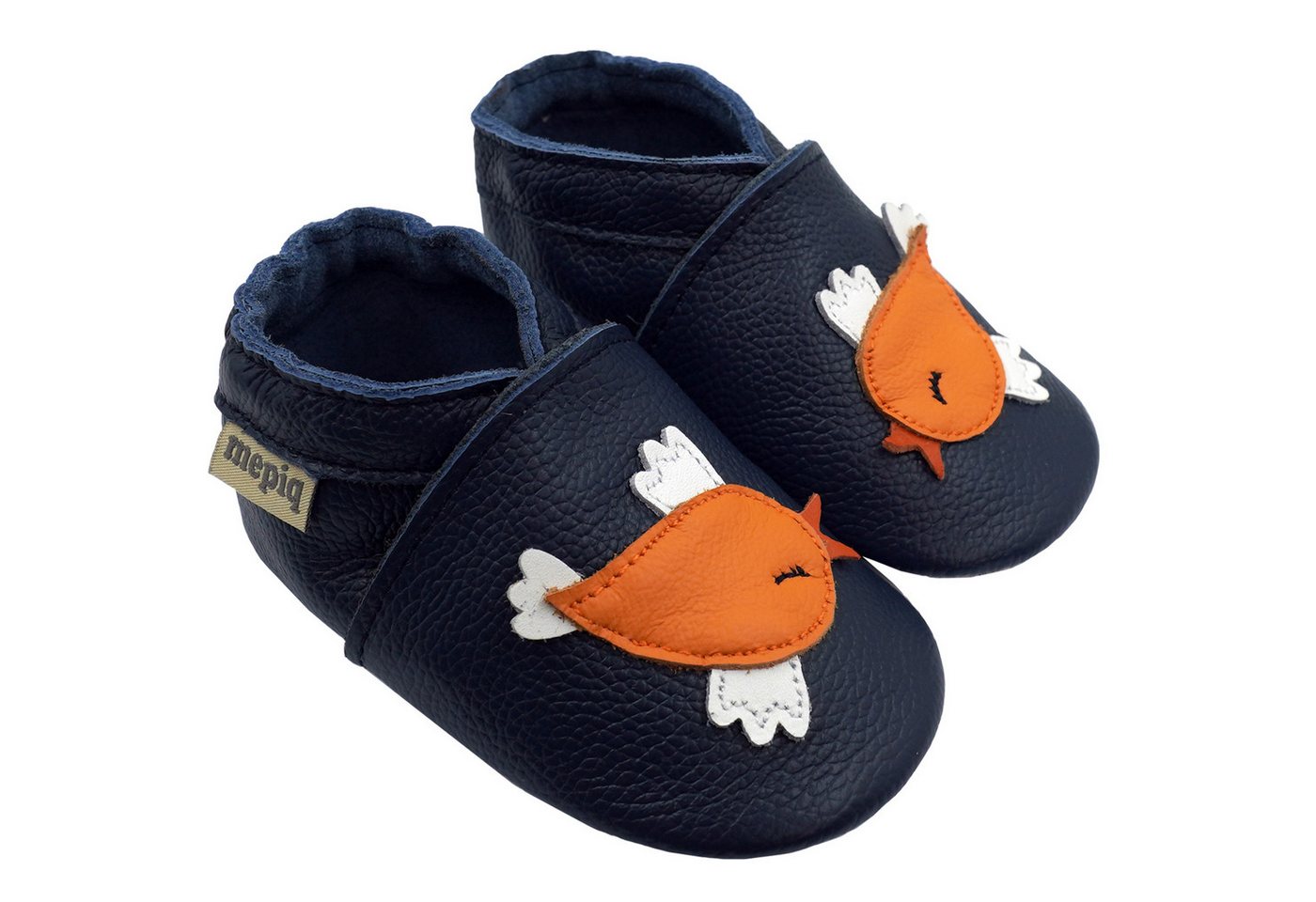 mepiq Krabbelschuhe Baby Lauflernschuhe lederpatschen Vögelchen Barfußschuh Rutschfest atmungsaktiv mepiq Krabbelschuhe Baby Lauflernschuhe lederpatschen Vögelchen Barfußschuh Rutschfest atmungsaktiv von mepiq