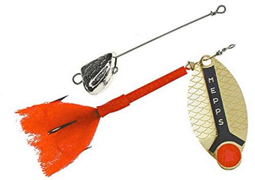 Mepps Spinner Lusox mit Puschel Gold, Gr.2, 16g, 1 Stk. Mepps Spinner Lusox mit Puschel Gold, Gr.2, 16g, 1 Stk. von mepp