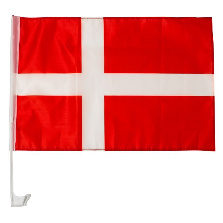 Dänemark Autofenster Flagge - Rot/Weiß von merchandise