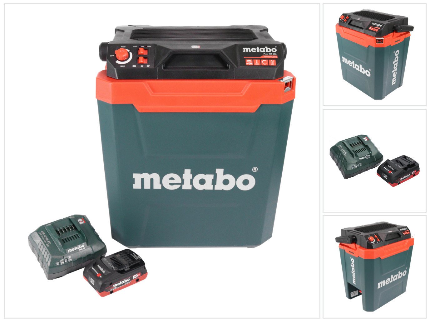 metabo Kühlbox KB 18 BL Akku Kühlbox 18 V mit Warmhaltefunktion 28 l Brushless + 1x metabo Kühlbox KB 18 BL Akku Kühlbox 18 V mit Warmhaltefunktion 28 l Brushless + 1x von metabo