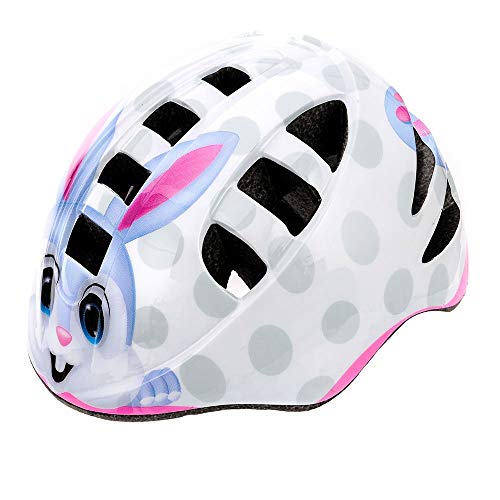 Kinder Fahrradhelm, Skaterhelm, Sicherheitshelm METEOR MA-2 Bunny Size: M 52 bis 56 cm 235 g von meteor