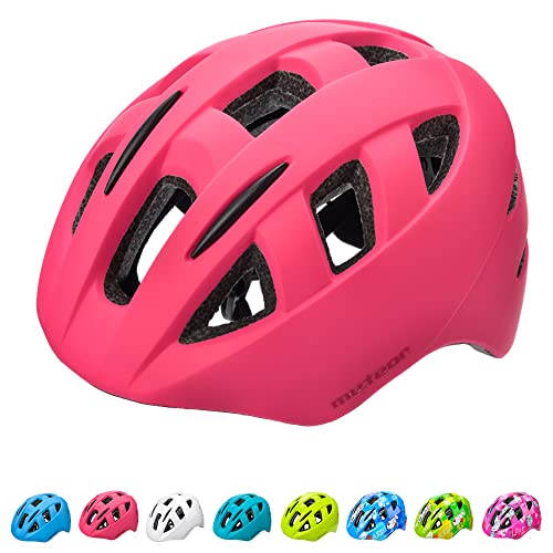 meteor® Fahrradhelm Kinderhelm BMX Kinder-Helm MTB kinderfahrradhelm Downhill rennradhelm Mountain-Bike Inliner Roller Skater BMX fahradhelm Scooter Kinder Helmet von meteor