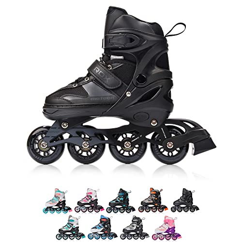 meteor® Inliner Rollen Inline Skates Mädchen und Jungen Inliner Kinder Inline Skates ABEC7 Rollen inliner mit Einstellbarer Größe Inliner Kinder Inline Skates von meteor