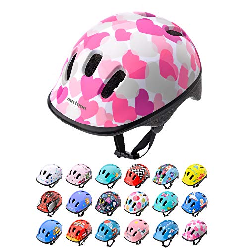 meteor® Kinderfahrradhelm Sicherer Fahrradhelm Kinder-Helm rollerhelm Jungen kinderfahrradhelm für Mountainbike Inliner skaterhelm BMX fahradhelm Scooter Kinder Bike Helmet von meteor