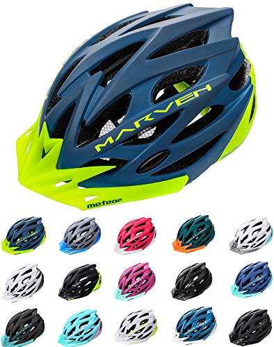 meteor® Marven Fahrradhelm Herren Damen Kinder-Helm MTB rollerhelm mädchen kinderfahrradhelm für Downhill rennradhelm Mountainbike Inliner skaterhelm BMX fahradhelm Scooter Jungen Bike Helmet von meteor