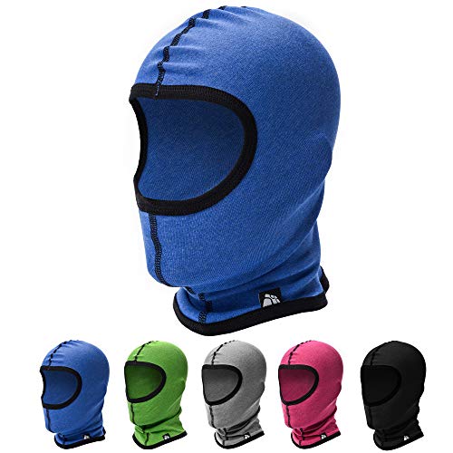 meteor Baumwollmaske Kinder Sturmhaube Winter Gesichtsmaske Sturmmaske Face Mask Skihaube Balaclava Atmungsaktiv Outdoor Maske Sturmhauben für Kinder Antibakteriell Baumwolle Maske 3-15 Jahren von meteor