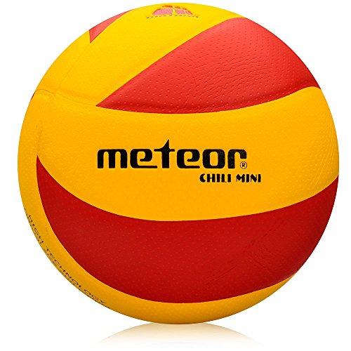 meteor® Volleybälle Größe fur Kinder Jugend und Damen ideal auf die Kinderhände abgestimmt idealer Volleybälle für Ausbildung weicher Volleyball mit griffiger Oberfläche von meteor