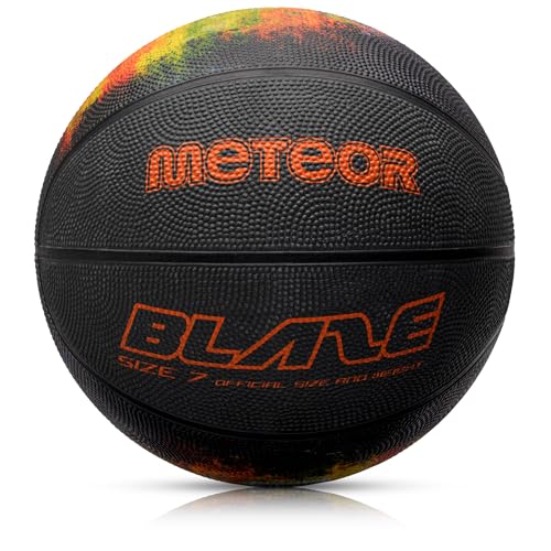 meteor Kinder Basketball Größe #4#5#7 ideal auf die Jugend Kinderhände von 4-8 Jährigen abgestimmt idealer Basketball für Ausbildung weicher Mini Basketball von meteor