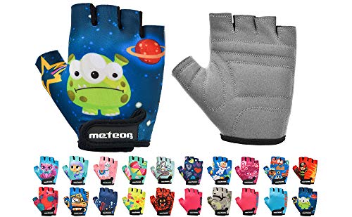 meteor Kinder Fahrradhandschuhe Bike Gel BMX Handschuh Jungen Fahrrad Handschuhe Mädchen radhandschuhe Scooter radhandschuhe Kinder Tretroller Handschuhe Fahr-Rad, Cosmic, JR S meteor Kinder Fahrradhandschuhe Bike Gel BMX Handschuh Jungen Fahrrad Handschuhe Mädchen radhandschuhe Scooter radhandschuhe Kinder Tretroller Handschuhe Fahr-Rad, Cosmic, JR S von meteor
