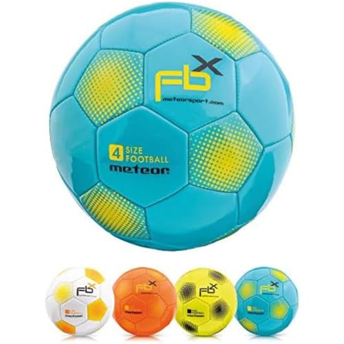 meteor Kinder Fußball Ball kleine Sportball Kleinkinder Freizeitball für drinnen und draußen Ball für Mädchen und Jungen in Allen Größen #1#3#4 und #5 von meteor