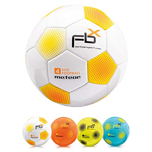 meteor Kinder Fußball Ball kleine Sportball Kleinkinder Freizeitball für drinnen und draußen Ball für Mädchen und Jungen in Allen Größen #1#3#4 und #5 von meteor