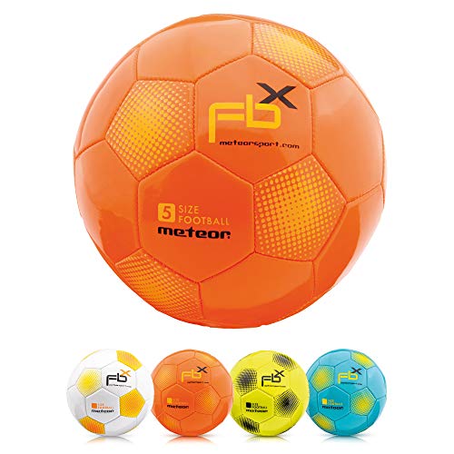 meteor Kinder Fußball Ball kleine Sportball Kleinkinder Freizeitball für drinnen und draußen Ball für Mädchen und Jungen in Allen Größen #1#3#4 und #5 von meteor