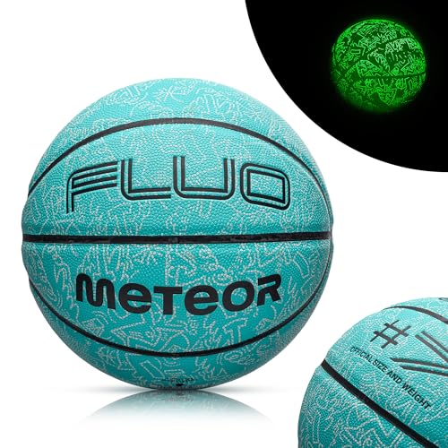 meteor Leuchtender Basketball Größe #7 Fluoreszierender Basketball für Ausbildung weicher Glow-in-The-Dark Basketball ideal auf die Jugend und Kinder - Sei der Star auf dem Court meteor Leuchtender Basketball Größe #7 Fluoreszierender Basketball für Ausbildung weicher Glow-in-The-Dark Basketball ideal auf die Jugend und Kinder - Sei der Star auf dem Court von meteor