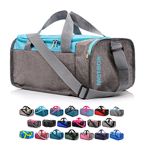 meteor Sporttasche Kinder 20-40L Gym Tasche Herren schwimmtasche Reisetasche Urlaubstasche klein Fitnesstasche Damen Riementasche Kindertaschen Schule-Taschen turntasche Jungen von meteor