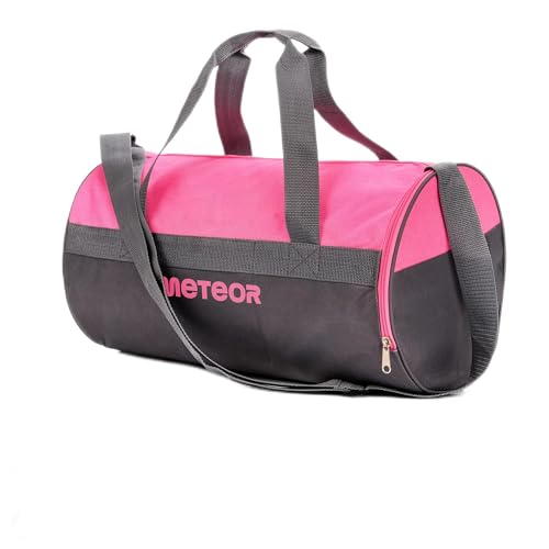 meteor Sporttasche Kinder 25L runde Tasche Gym Tasche Herren schwimmtasche Reisetasche Urlaubstasche klein Fitnesstasche Kindertaschen Schule-Taschen turntasche Jungen von meteor