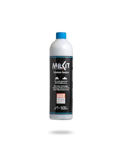 milKit Tubeless Dichtmilch in 500 ml Flasche - Fahrrad Reifendichtmittel - Dichtmilch Tubeless Milch Fahrradreifen Dichtmittel MTB, Rennrad & Co. milKit Tubeless Dichtmilch in 500 ml Flasche - Fahrrad Reifendichtmittel - Dichtmilch Tubeless Milch Fahrradreifen Dichtmittel MTB, Rennrad & Co. von milKit