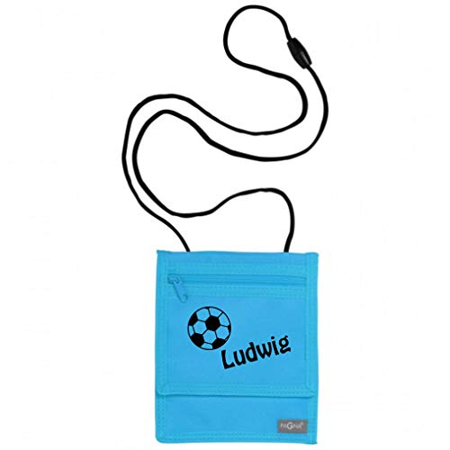 Brustbeutel mit Namen | inkl. NAMENSDRUCK | Motiv Fußball & Name personalisiert & Bedruckt | Geldbörse Kindergeldbeutel Münzfach für Kinder Jungen mit Klettverschluss zum Umhängen Brustbeutel mit Namen | inkl. NAMENSDRUCK | Motiv Fußball & Name personalisiert & Bedruckt | Geldbörse Kindergeldbeutel Münzfach für Kinder Jungen mit Klettverschluss zum Umhängen von minimutz