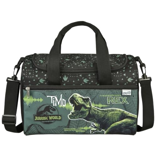 minimutz Sporttasche Dinosaurier klein Kinder - Personalisiert mit Name - Dino Reisetasche Kindertasche Jungen - grün minimutz Sporttasche Dinosaurier klein Kinder - Personalisiert mit Name - Dino Reisetasche Kindertasche Jungen - grün von minimutz