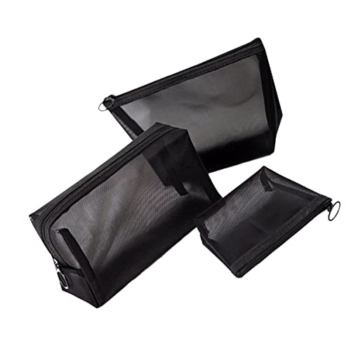 minkissy 3er Set Tragbare Reise Kosmetiktaschen Verschiedenen Größen Schminktaschen Für Make up Und Utensilien Ideale Aufbewahrung Für Damen Und ädchen Perfekt Für Unterwegs von minkissy