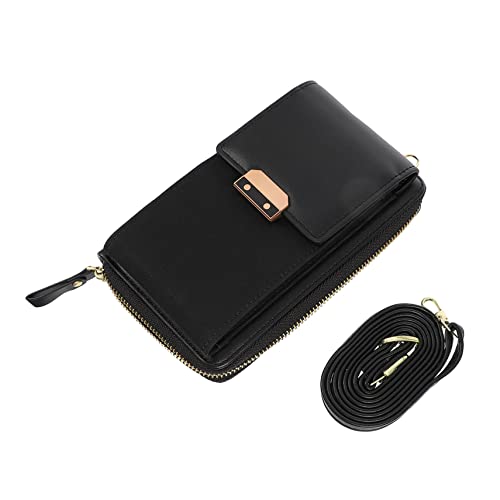 minkissy Damen Single Shoulder Bag Trendige Umhängetasche Für ädchen Große Kapazität Schwarze Tasche Für Kosmetik Und Essentials Elegante Crossbody Tasche Für Alltag Und Freizeit von minkissy